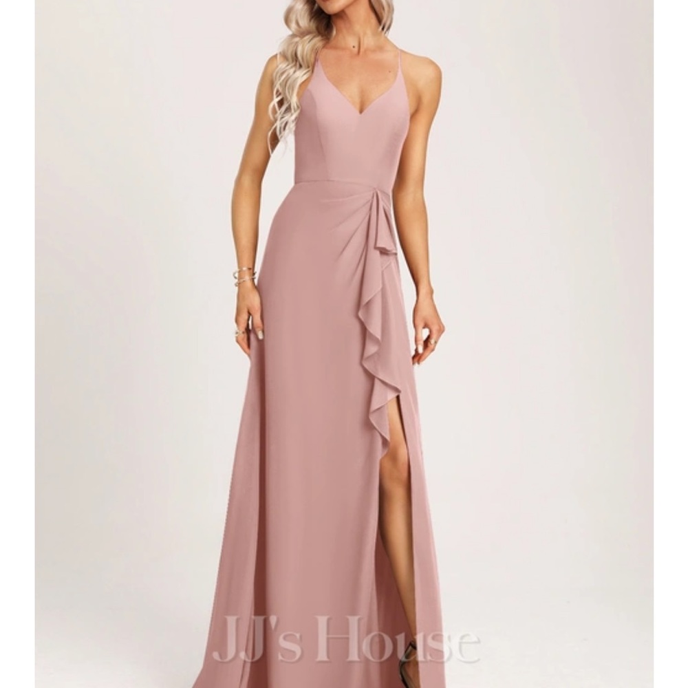 JJ’s House Dusty Rose Bridesmaid Dress